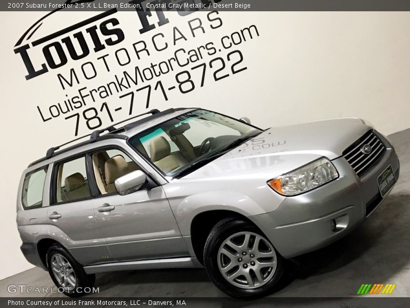 Crystal Gray Metallic / Desert Beige 2007 Subaru Forester 2.5 X L.L.Bean Edition