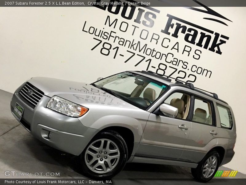 Crystal Gray Metallic / Desert Beige 2007 Subaru Forester 2.5 X L.L.Bean Edition