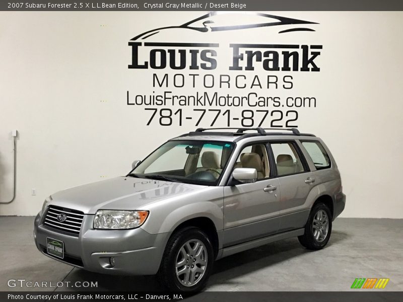 Crystal Gray Metallic / Desert Beige 2007 Subaru Forester 2.5 X L.L.Bean Edition