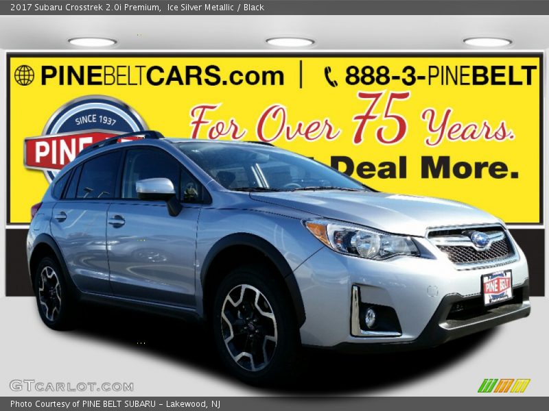 Ice Silver Metallic / Black 2017 Subaru Crosstrek 2.0i Premium