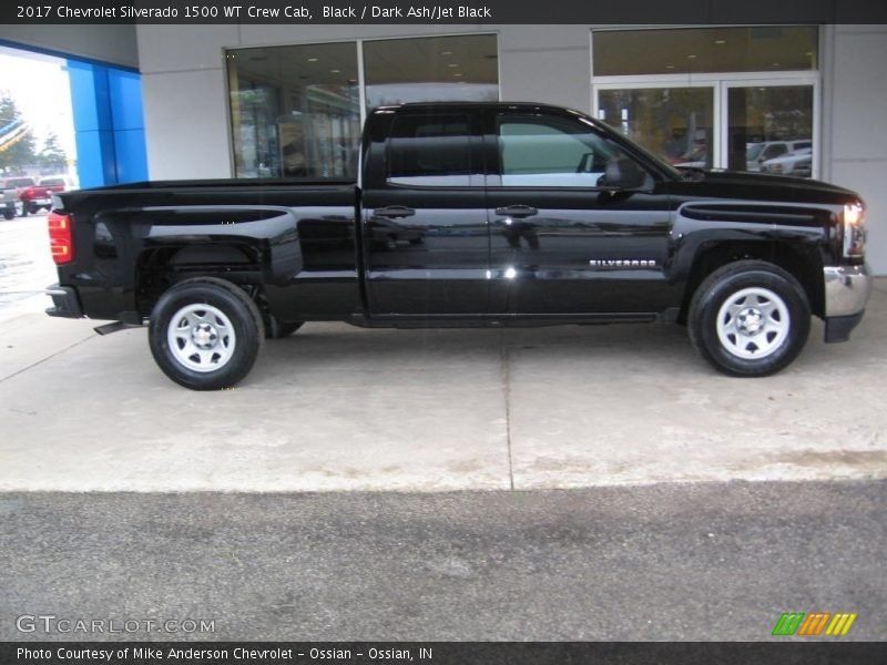Black / Dark Ash/Jet Black 2017 Chevrolet Silverado 1500 WT Crew Cab