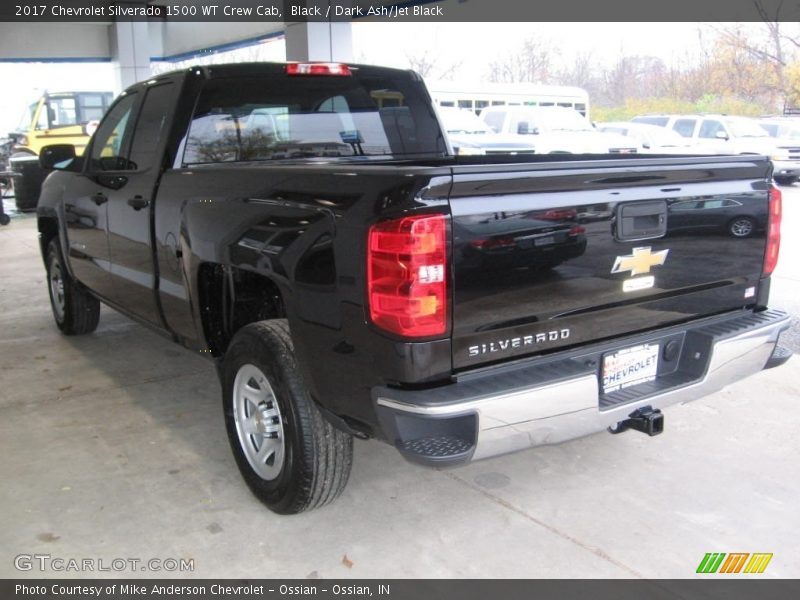 Black / Dark Ash/Jet Black 2017 Chevrolet Silverado 1500 WT Crew Cab