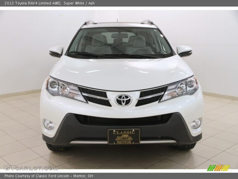 Super White / Ash 2013 Toyota RAV4 Limited AWD