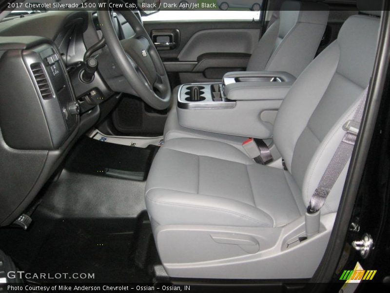 Black / Dark Ash/Jet Black 2017 Chevrolet Silverado 1500 WT Crew Cab