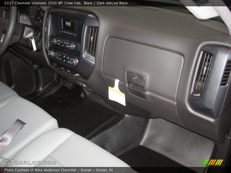 Black / Dark Ash/Jet Black 2017 Chevrolet Silverado 1500 WT Crew Cab