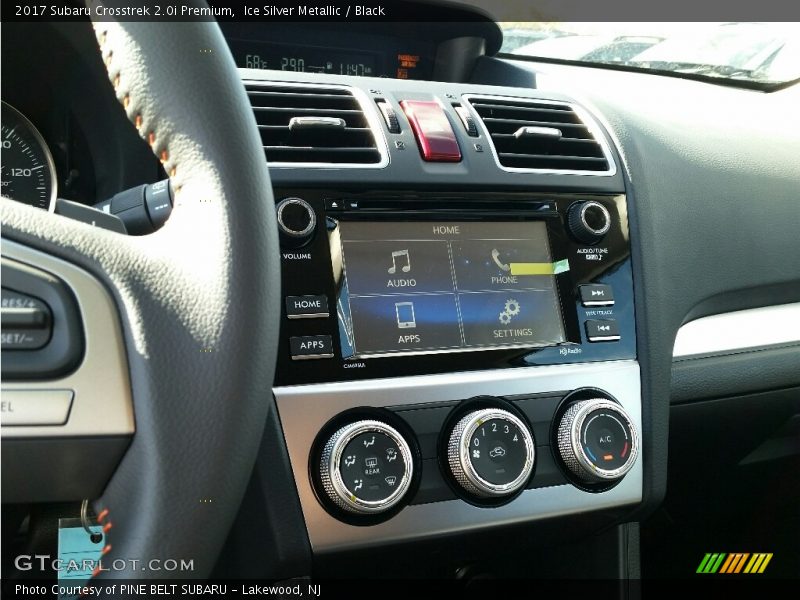 Ice Silver Metallic / Black 2017 Subaru Crosstrek 2.0i Premium