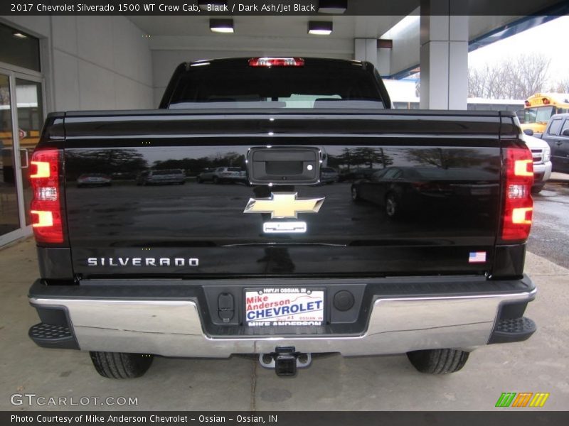 Black / Dark Ash/Jet Black 2017 Chevrolet Silverado 1500 WT Crew Cab