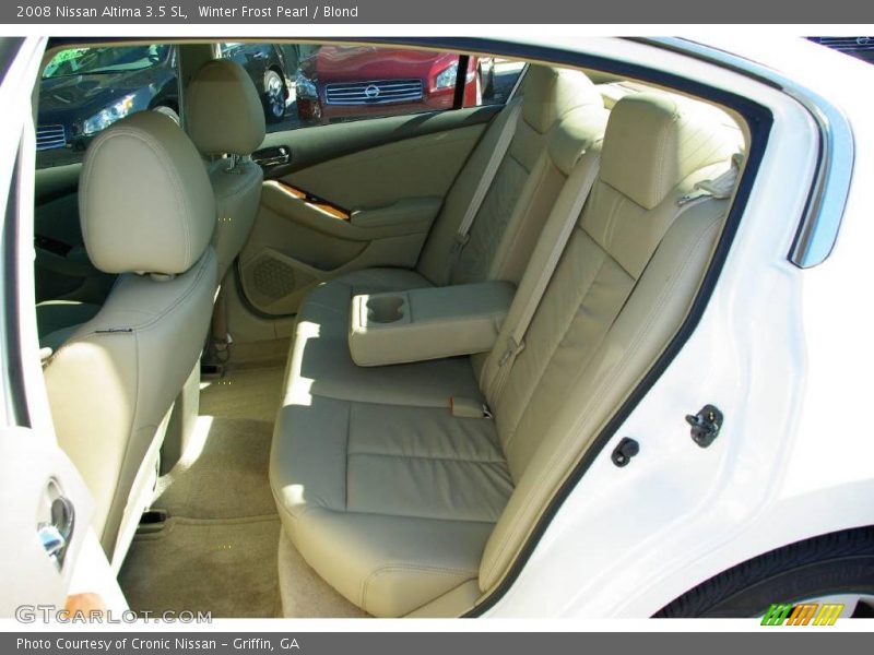 Winter Frost Pearl / Blond 2008 Nissan Altima 3.5 SL