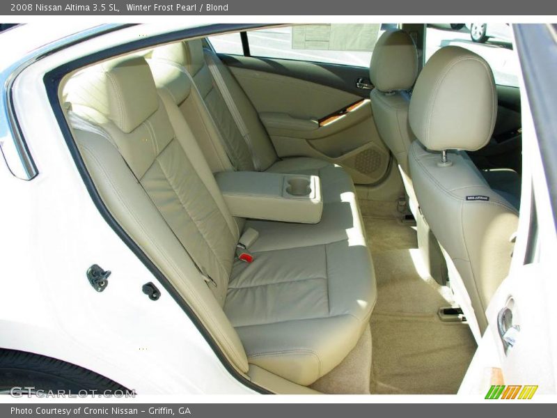 Winter Frost Pearl / Blond 2008 Nissan Altima 3.5 SL