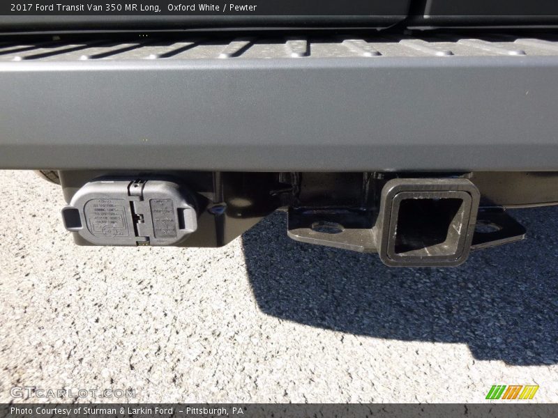 Oxford White / Pewter 2017 Ford Transit Van 350 MR Long
