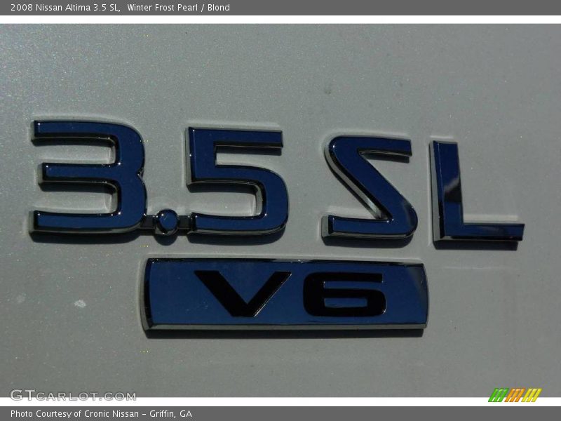 Winter Frost Pearl / Blond 2008 Nissan Altima 3.5 SL