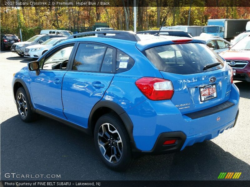 Hyper Blue / Black 2017 Subaru Crosstrek 2.0i Premium