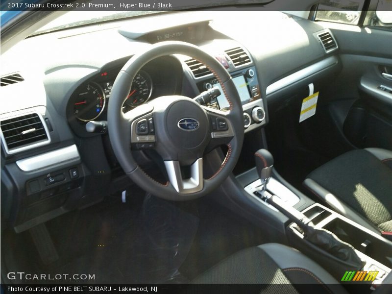 Hyper Blue / Black 2017 Subaru Crosstrek 2.0i Premium