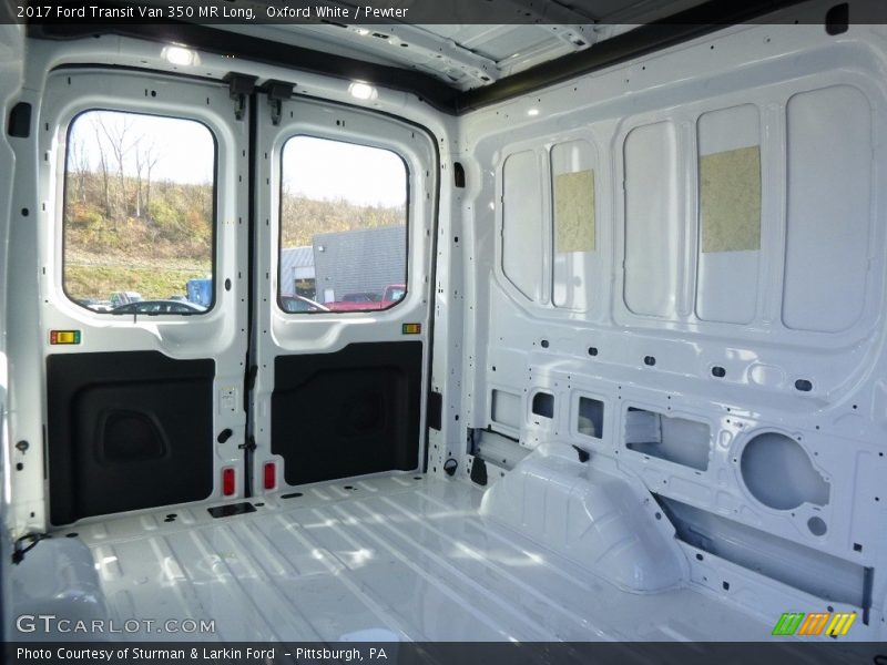 Oxford White / Pewter 2017 Ford Transit Van 350 MR Long