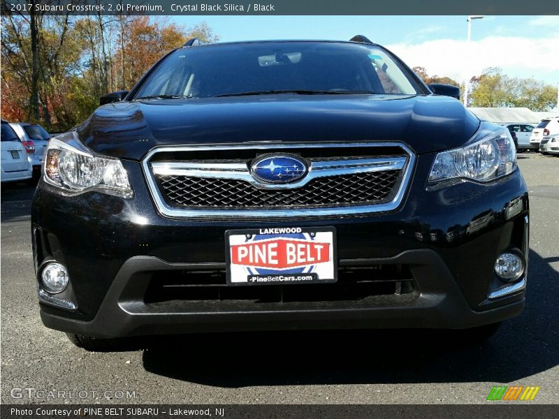 Crystal Black Silica / Black 2017 Subaru Crosstrek 2.0i Premium