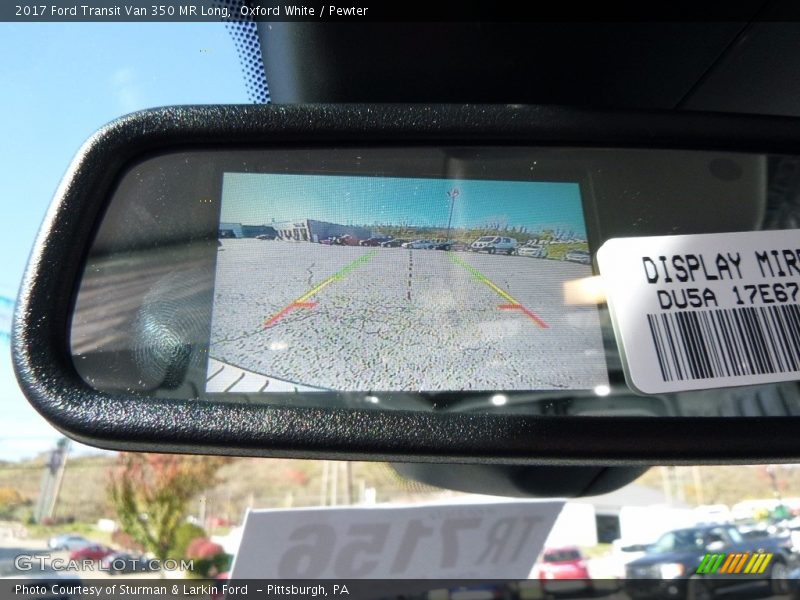 Oxford White / Pewter 2017 Ford Transit Van 350 MR Long