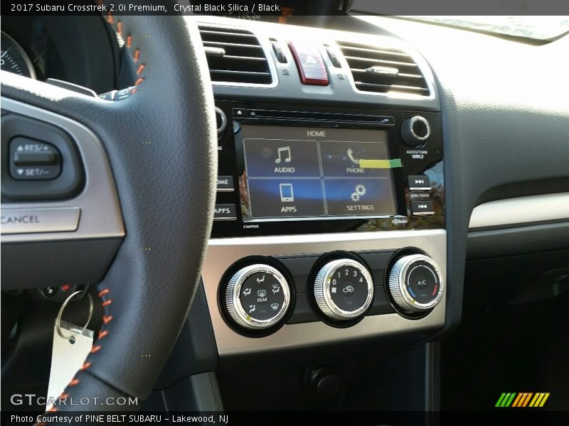 Crystal Black Silica / Black 2017 Subaru Crosstrek 2.0i Premium