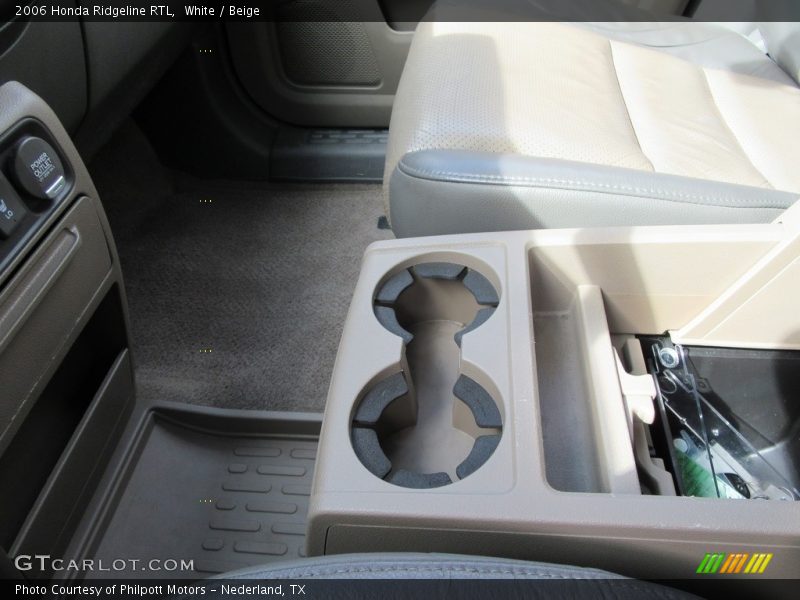 White / Beige 2006 Honda Ridgeline RTL