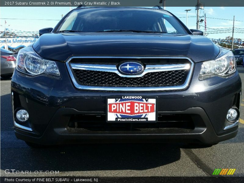 Dark Gray Metallic / Black 2017 Subaru Crosstrek 2.0i Premium