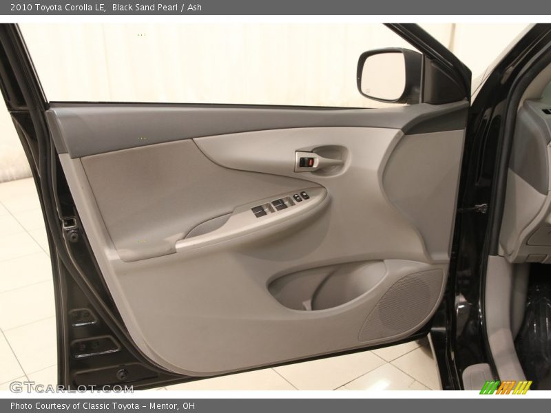 Black Sand Pearl / Ash 2010 Toyota Corolla LE