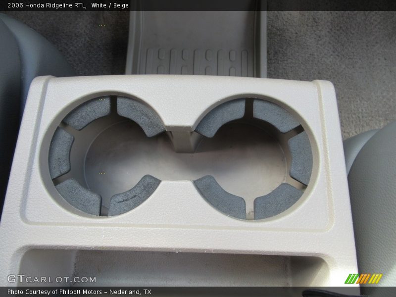 White / Beige 2006 Honda Ridgeline RTL