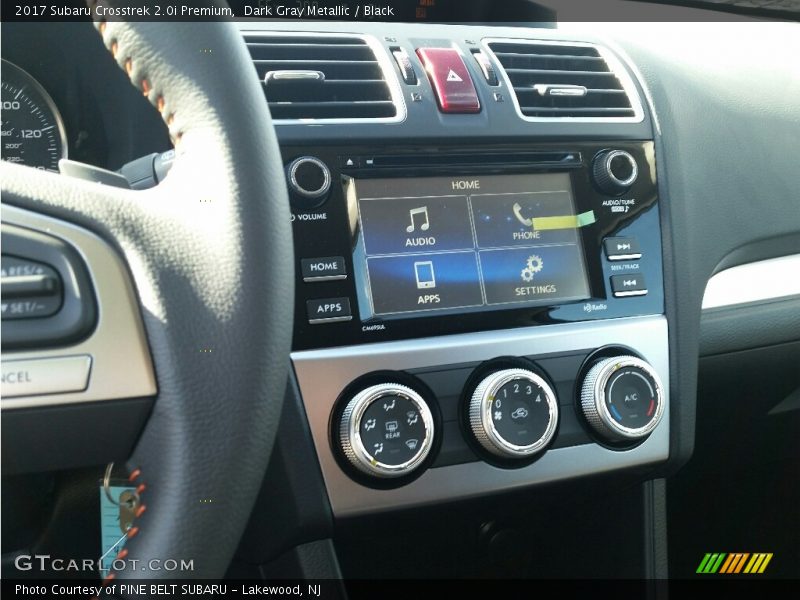 Dark Gray Metallic / Black 2017 Subaru Crosstrek 2.0i Premium
