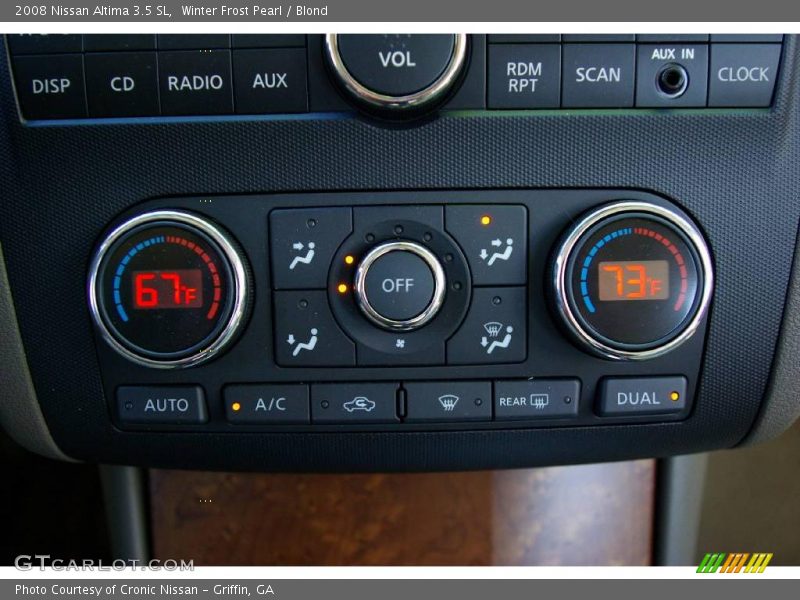 Winter Frost Pearl / Blond 2008 Nissan Altima 3.5 SL