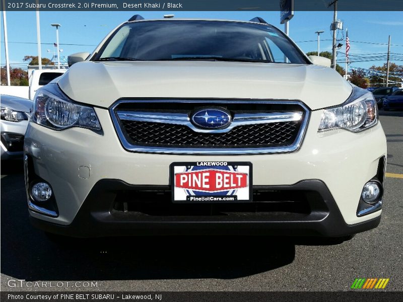 Desert Khaki / Black 2017 Subaru Crosstrek 2.0i Premium