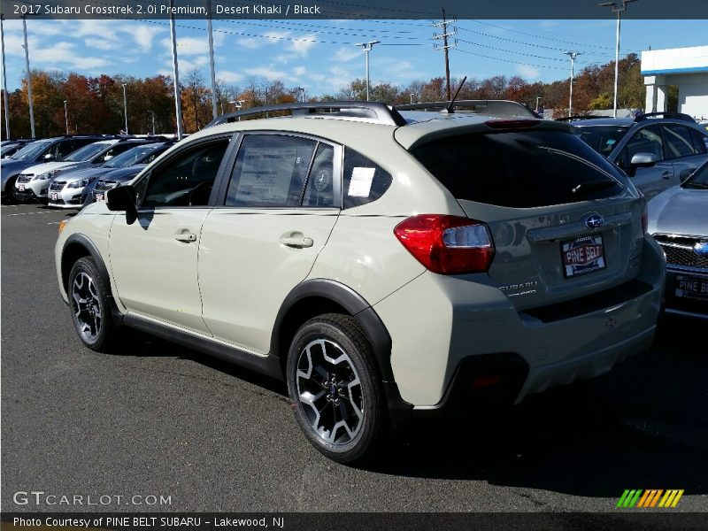 Desert Khaki / Black 2017 Subaru Crosstrek 2.0i Premium