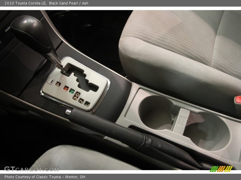 Black Sand Pearl / Ash 2010 Toyota Corolla LE