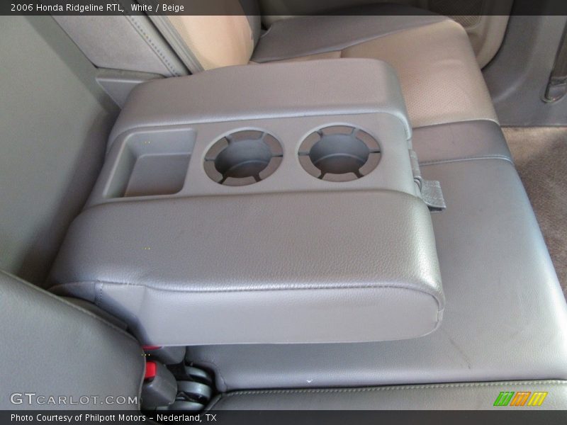 White / Beige 2006 Honda Ridgeline RTL
