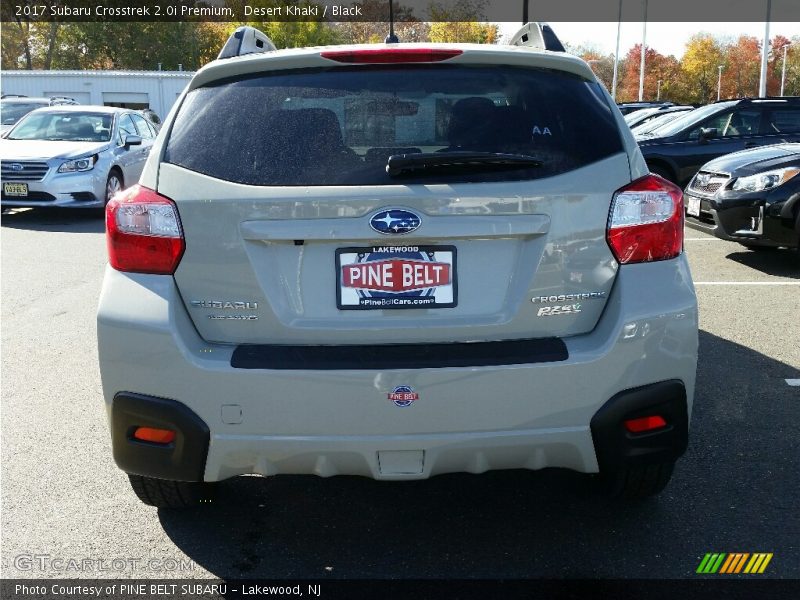 Desert Khaki / Black 2017 Subaru Crosstrek 2.0i Premium