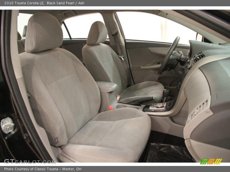 Black Sand Pearl / Ash 2010 Toyota Corolla LE