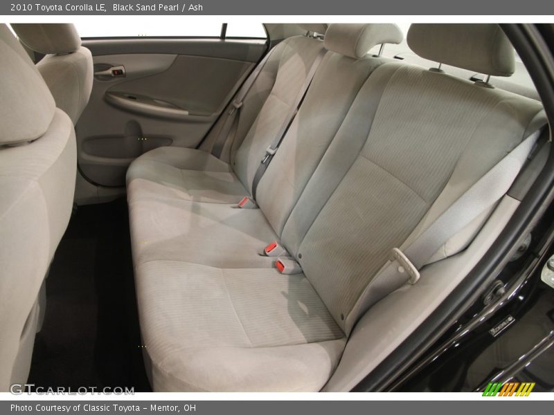 Black Sand Pearl / Ash 2010 Toyota Corolla LE
