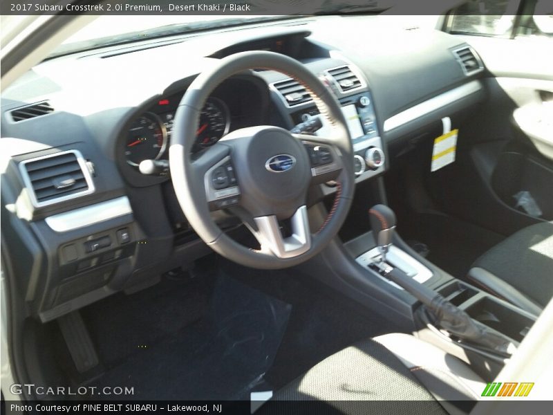 Desert Khaki / Black 2017 Subaru Crosstrek 2.0i Premium