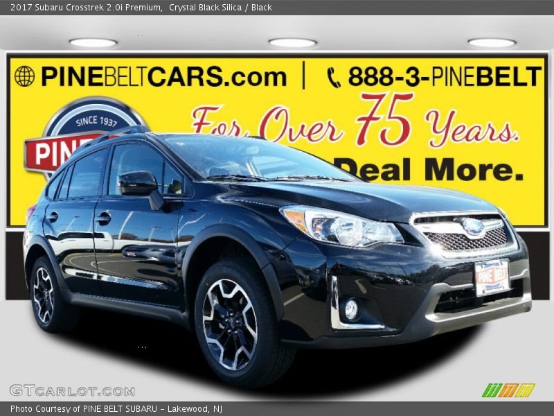 Crystal Black Silica / Black 2017 Subaru Crosstrek 2.0i Premium