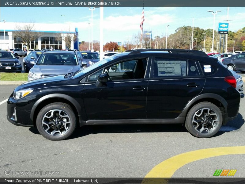  2017 Crosstrek 2.0i Premium Crystal Black Silica