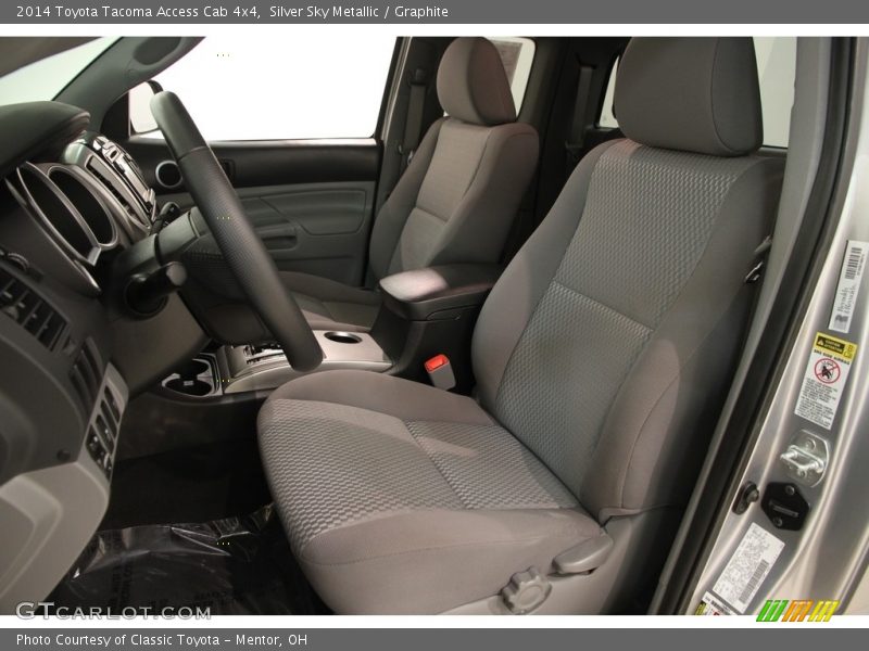 Silver Sky Metallic / Graphite 2014 Toyota Tacoma Access Cab 4x4