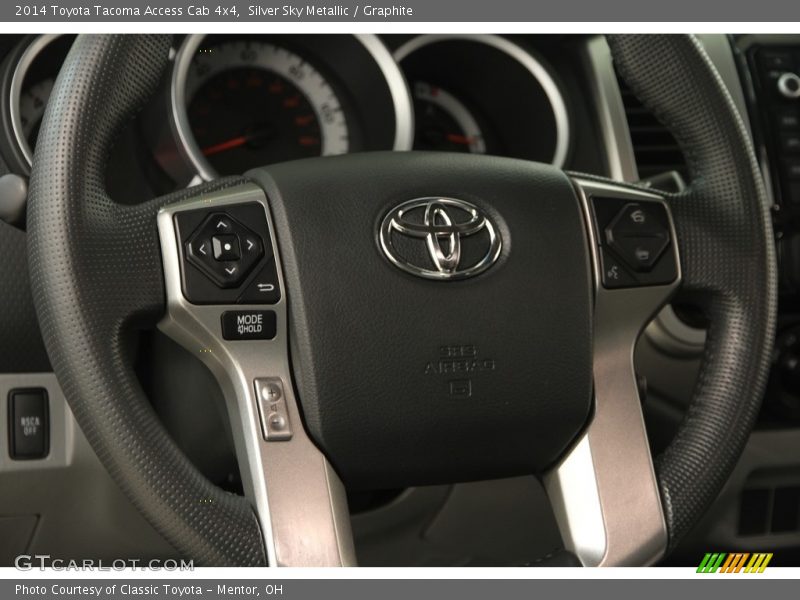 Silver Sky Metallic / Graphite 2014 Toyota Tacoma Access Cab 4x4