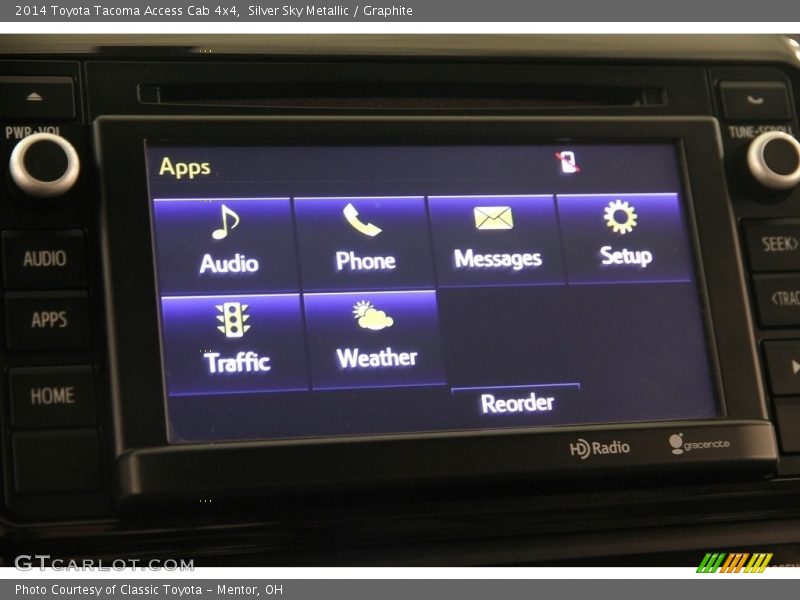 Silver Sky Metallic / Graphite 2014 Toyota Tacoma Access Cab 4x4