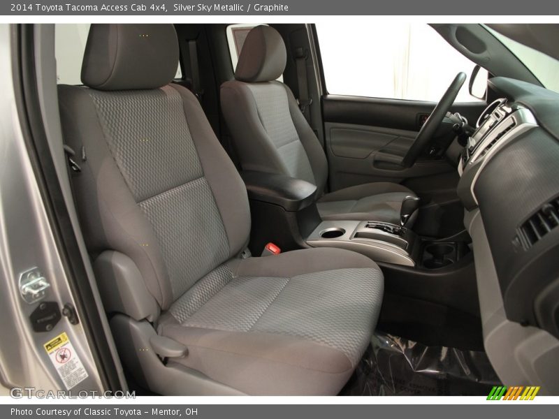 Silver Sky Metallic / Graphite 2014 Toyota Tacoma Access Cab 4x4