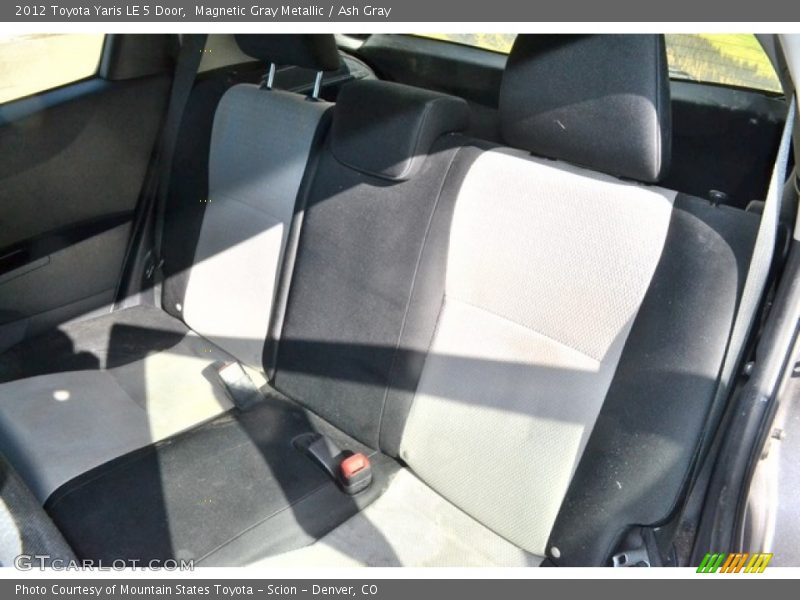 Magnetic Gray Metallic / Ash Gray 2012 Toyota Yaris LE 5 Door
