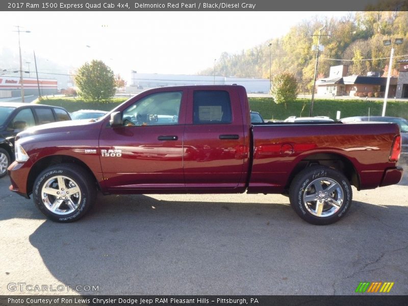  2017 1500 Express Quad Cab 4x4 Delmonico Red Pearl