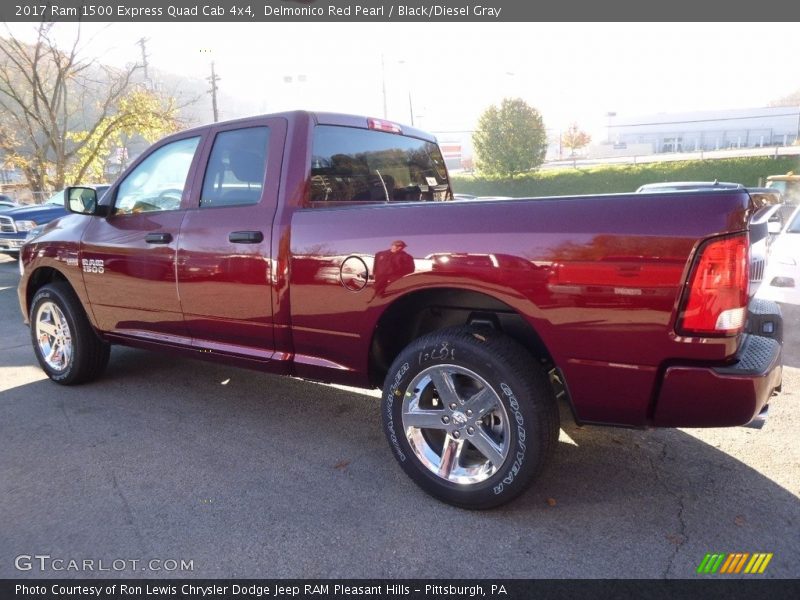  2017 1500 Express Quad Cab 4x4 Delmonico Red Pearl