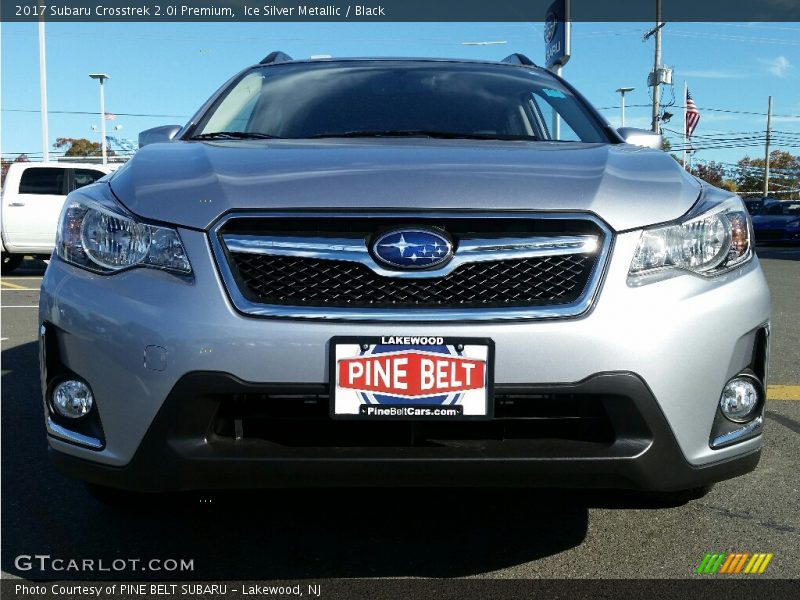 Ice Silver Metallic / Black 2017 Subaru Crosstrek 2.0i Premium