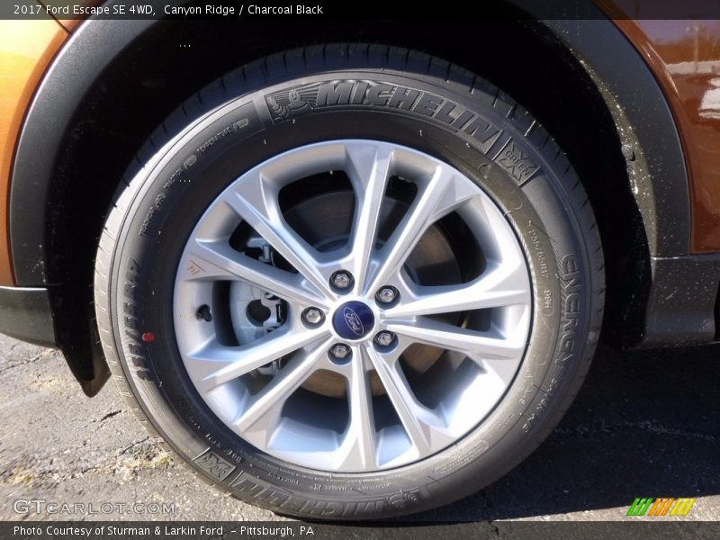 Canyon Ridge / Charcoal Black 2017 Ford Escape SE 4WD