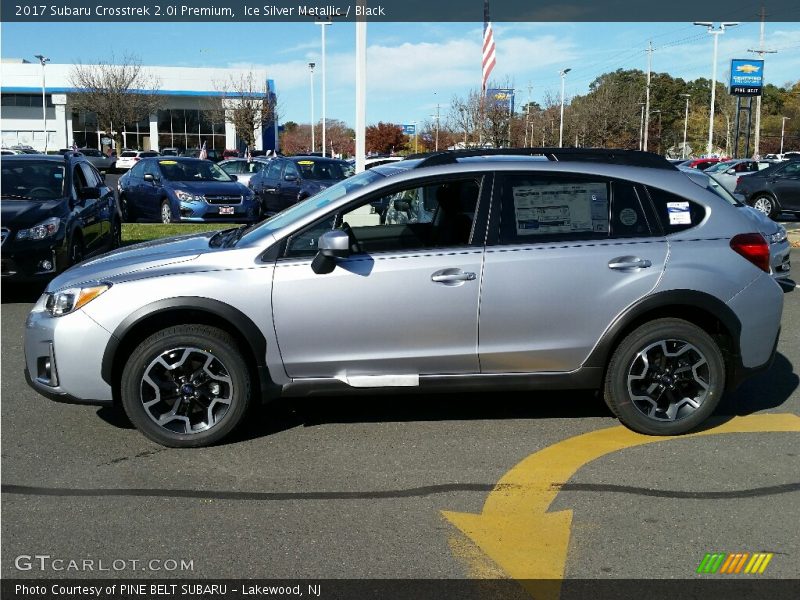 Ice Silver Metallic / Black 2017 Subaru Crosstrek 2.0i Premium