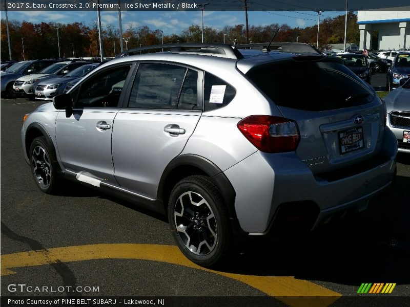 Ice Silver Metallic / Black 2017 Subaru Crosstrek 2.0i Premium