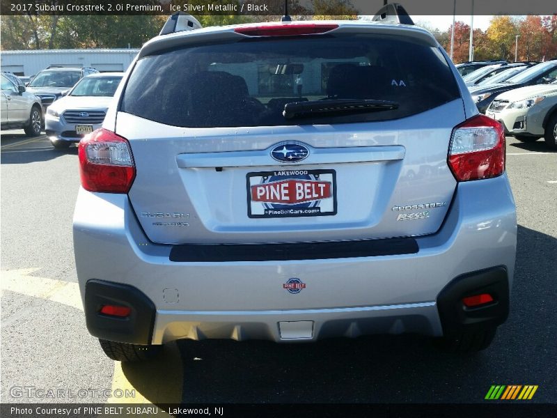 Ice Silver Metallic / Black 2017 Subaru Crosstrek 2.0i Premium
