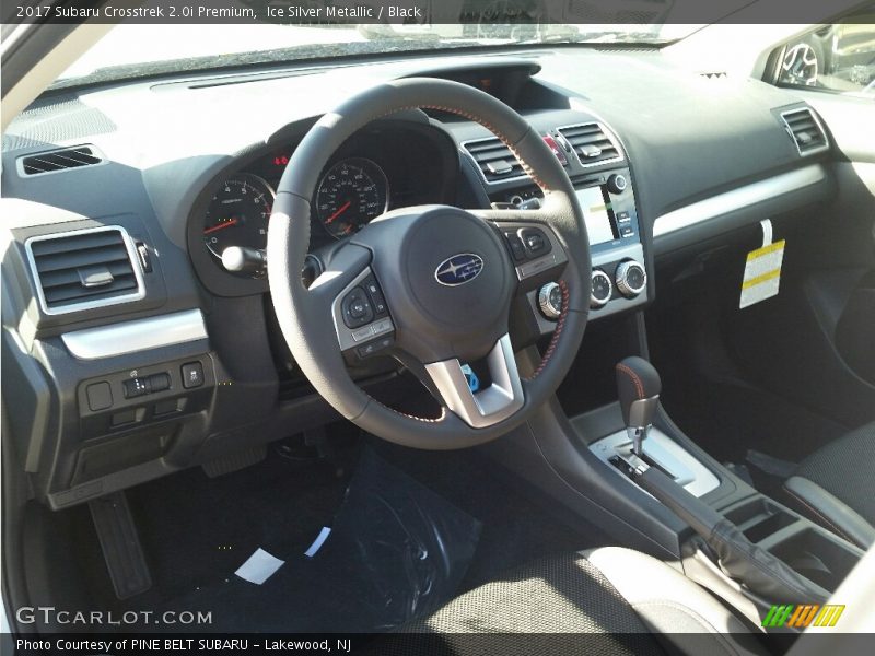 Ice Silver Metallic / Black 2017 Subaru Crosstrek 2.0i Premium